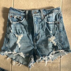 Abercrombie High Rise Mom Shorts